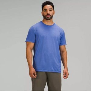 Lululemon Fundamental men’s T-shirt breeze dye wild indigo size XL